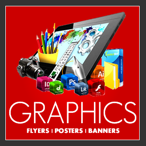 Graphic Design - Flyers, posters banners and more